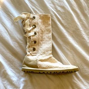 Ugg lace up boots. Size 11. Like new.